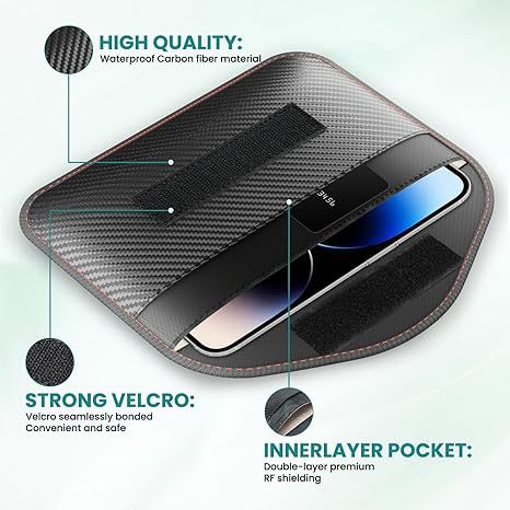 RFID Shielding Bag for Electronics Protection